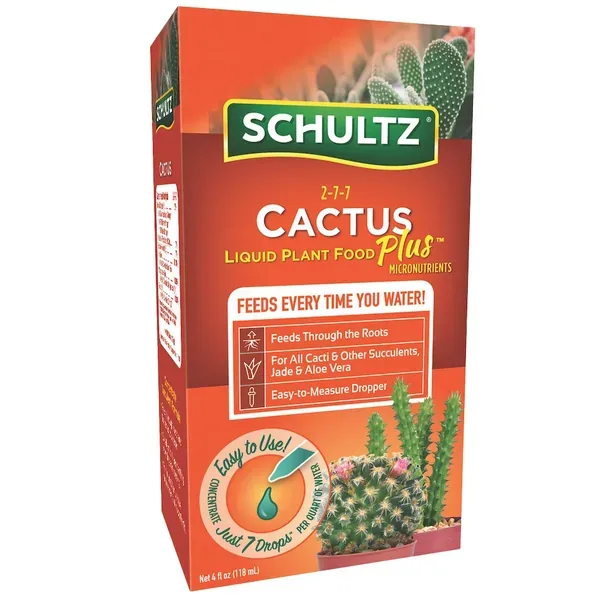 Schultz 4oz Cactus Liquid Plant Food 2-7-7 - Image 2