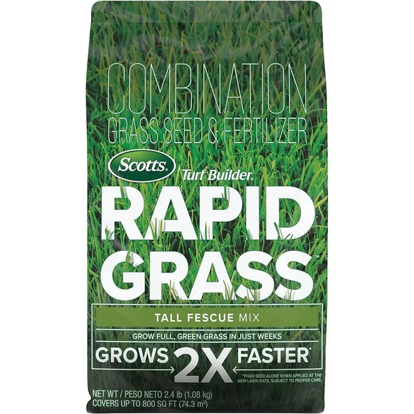 The Scotts Scotts 2.4 lbs Turf Builder Rapid Grass Tall Fescue