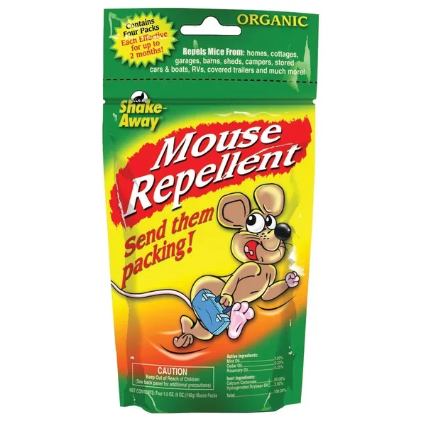 Shake Away 4ct 1.5oz Mouse Repellent Packs - Image 2