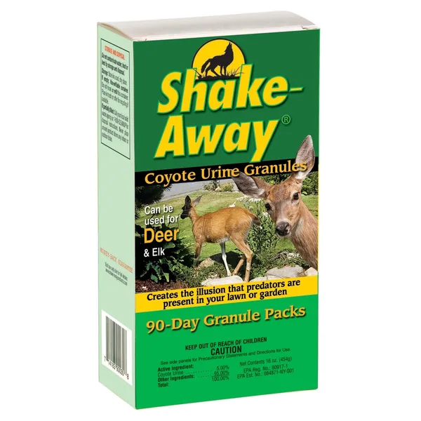 Shake Away Shake Away 4ct 4oz 90 Day Deer Repellent Powder Packs