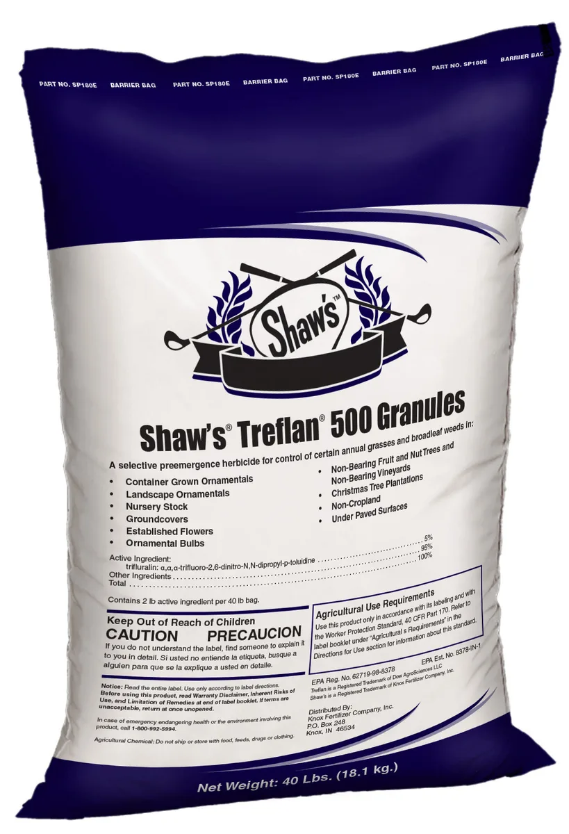 Shaws Treflan 500 5% Granular Annual Weed Control 40Lb - Image 2