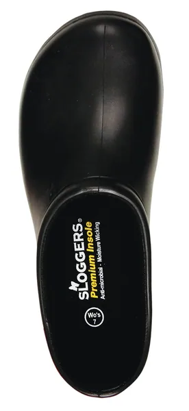 Sloggers Mens Prem Clog Black Size M9