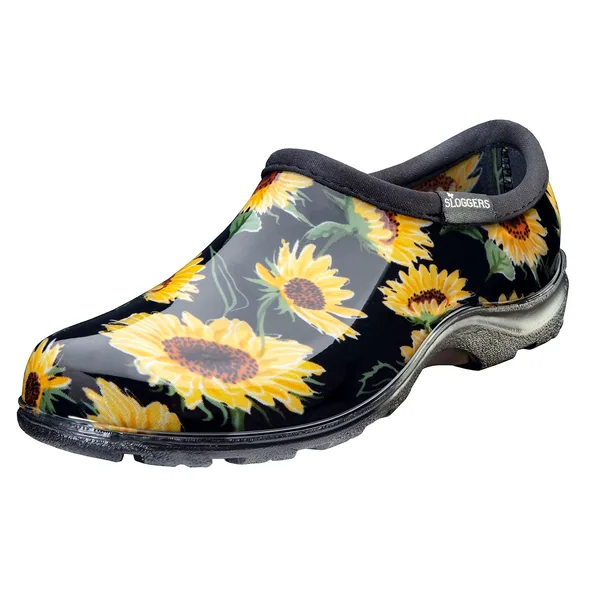Sloggers Womens Shoe Sunflower Black Size 6