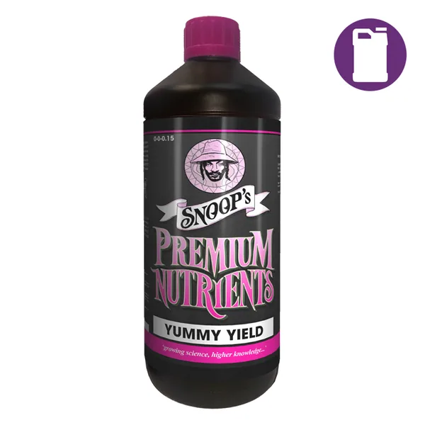 Snoop's Premium Snoop's Premium Nutrients Yummy Yield 20ltr 0-0-0.15