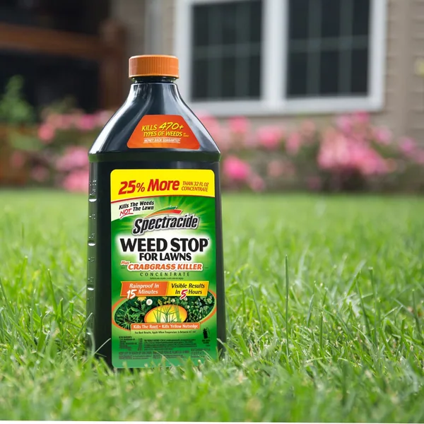 Spectracide 40oz Concentrate Weed Stop Lawns Plus Crabgrass Killer