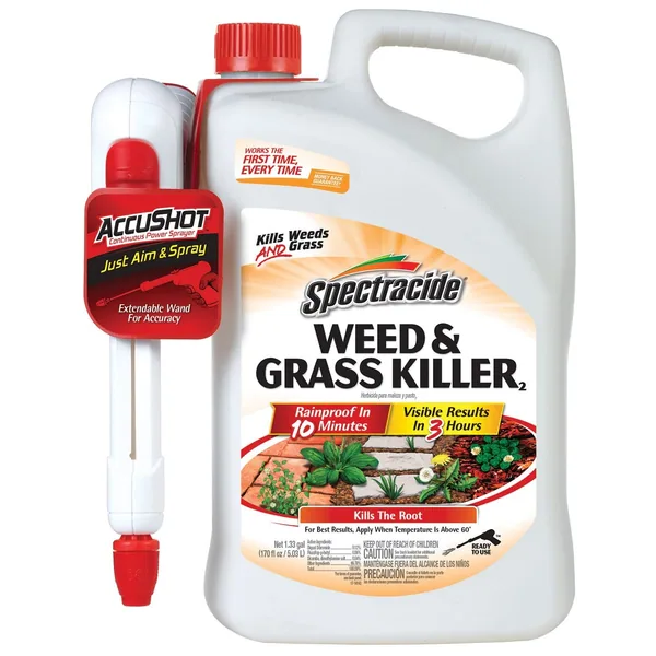 Spectracide Weed Grass Accushot RTU 1.33gal (Keywords: Scotts Roundup SC5200210 )