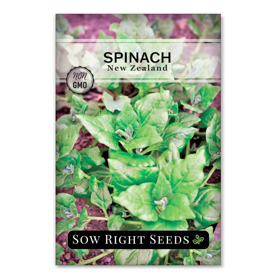 Spinach, Heirloom New Zealand 4 Grams - Image 2
