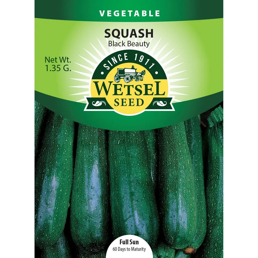 Squash, Organic Black Zucchini 2 Grams - Image 2