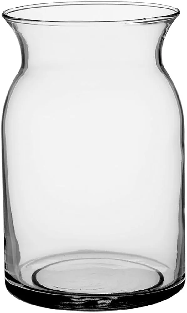 SSI 8" Milk Jug Vase Crystal - Image 2
