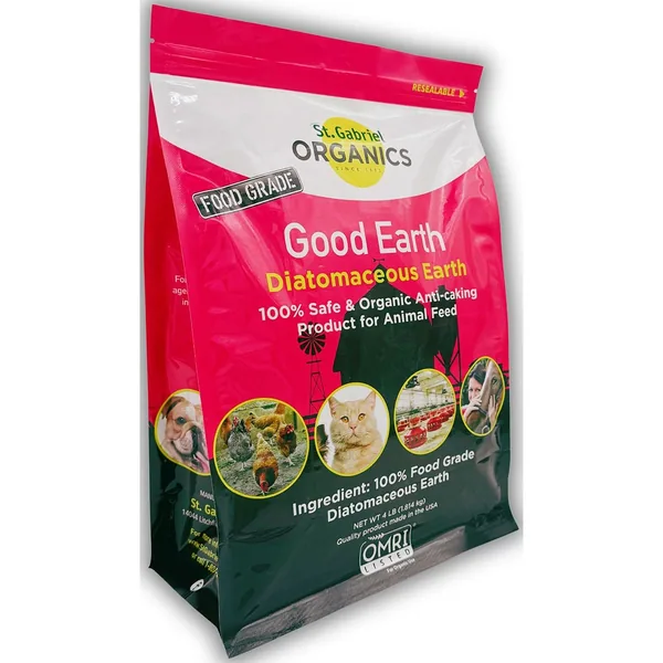St Gabriel 4 lbs Good Earth Food Grade Diatomaceous Earth