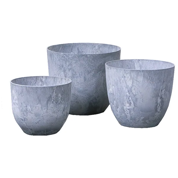 StoneArt 3pc Fiji Nested Set Grey