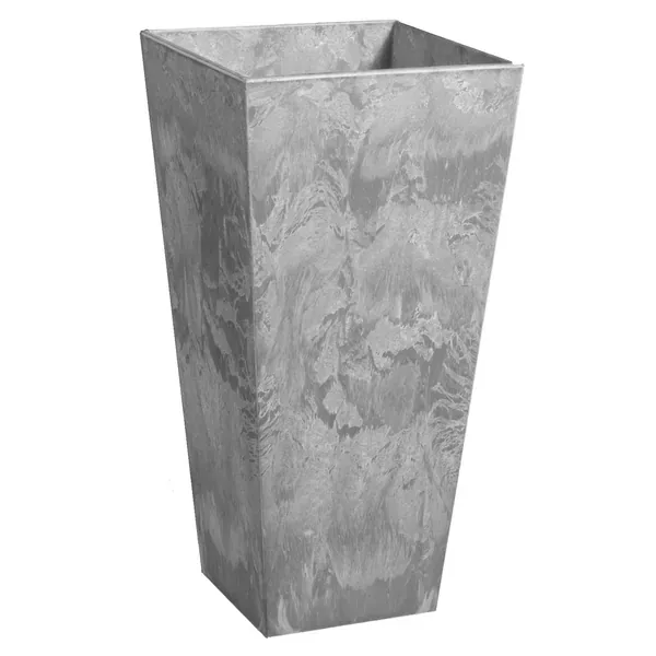 StoneArt Ella 19.5" Tall Planter Grey - Image 2