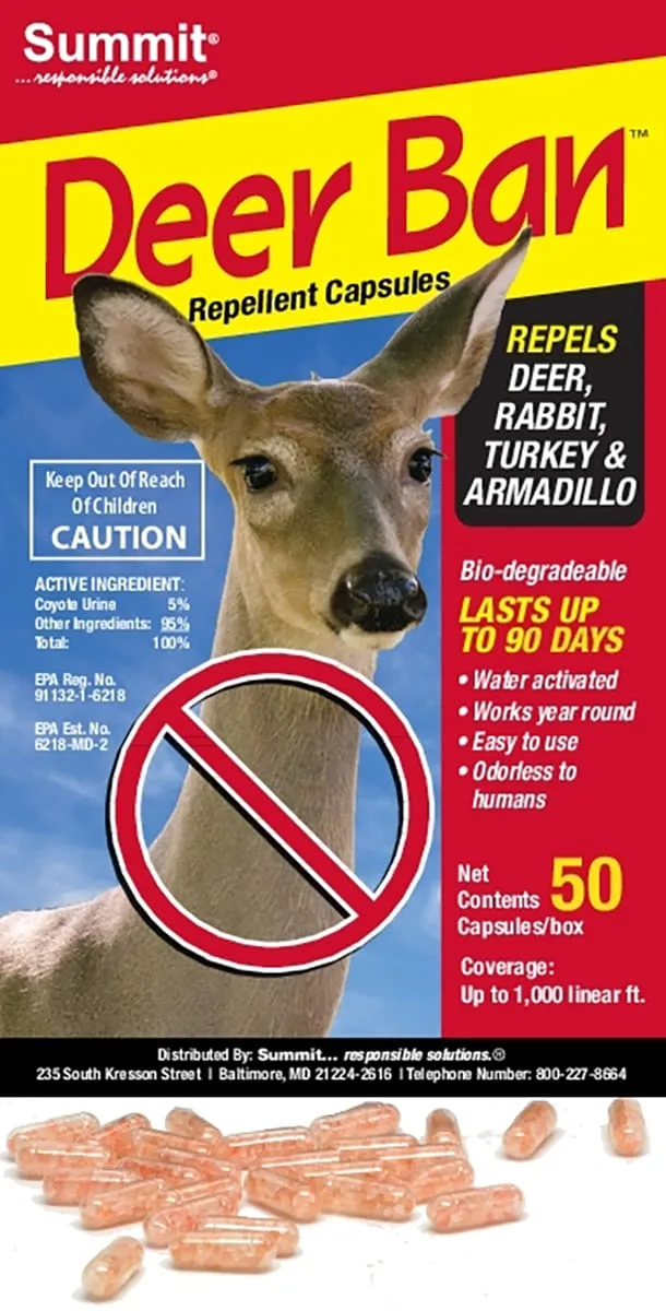 Summit Deer Ban Deer Repellent Caps 50pk - Image 2