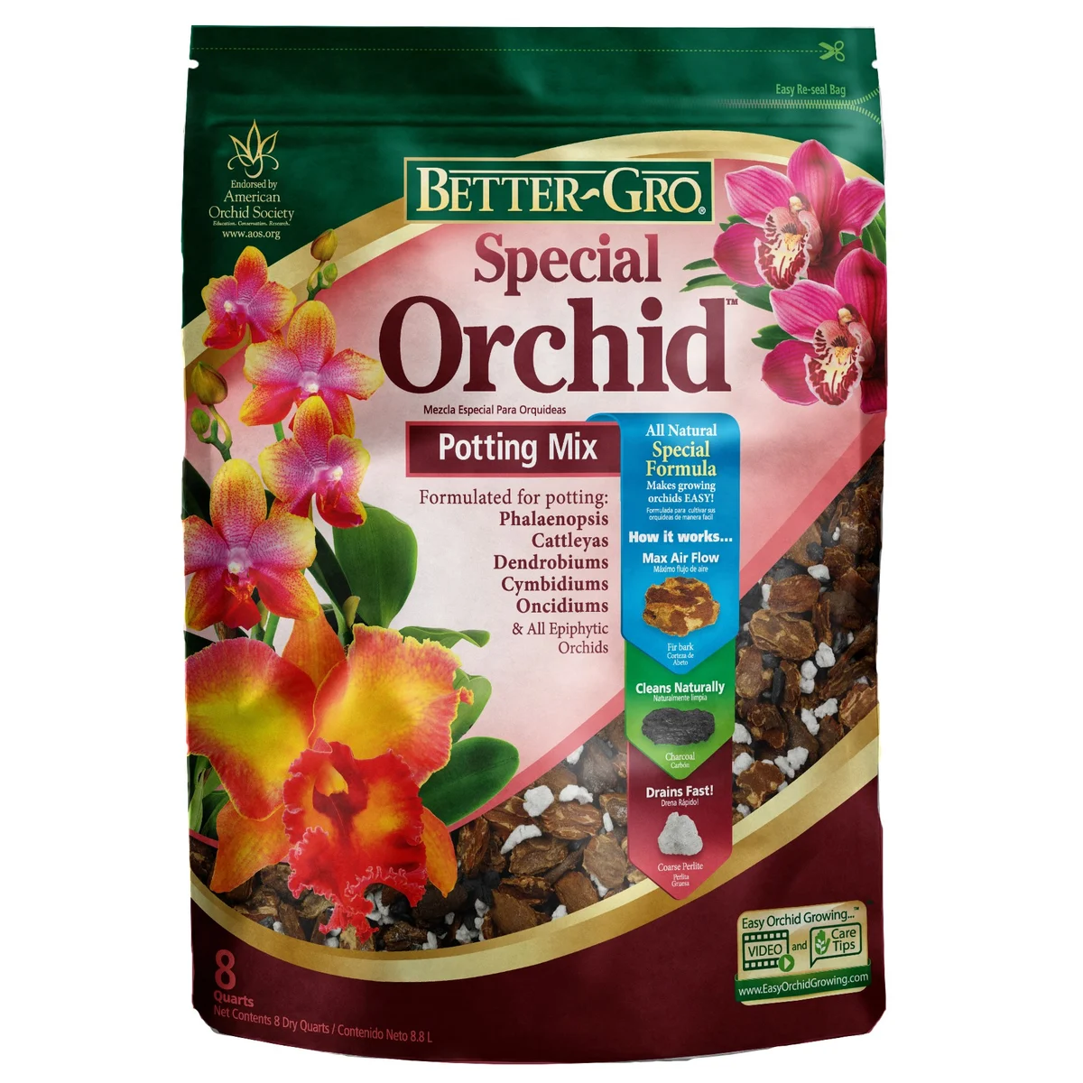 Sun Gro SunBulb Better-Gro Special Orchid Mix