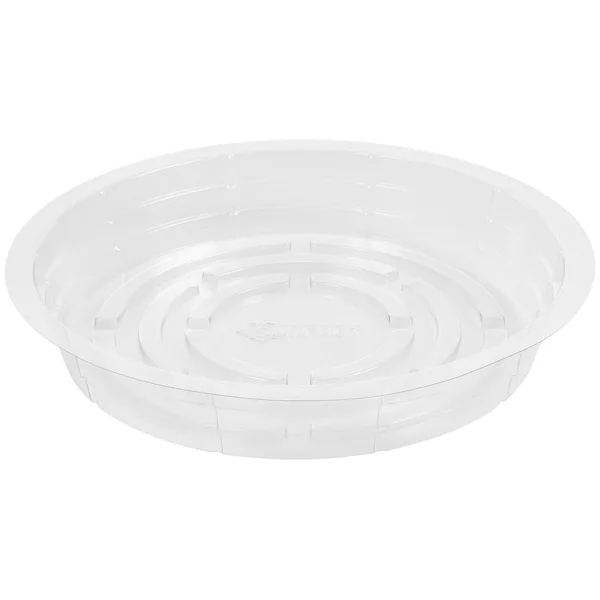 Sunpack 10" Clear Premium Saucer