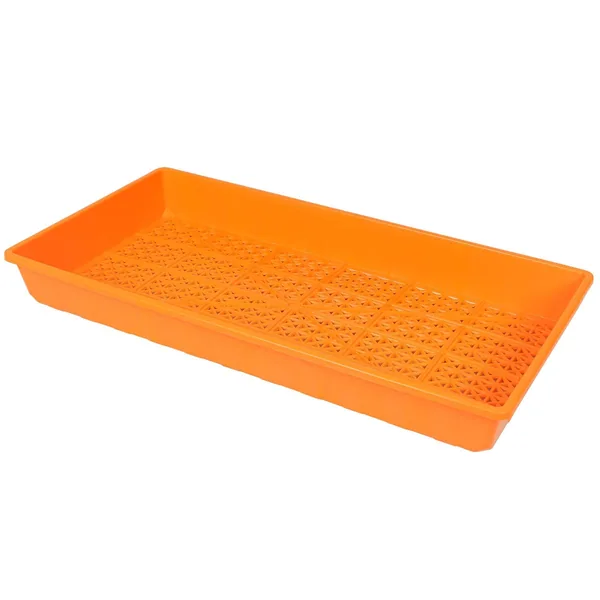 Sunpack 1020 Heavy Duty Mesh Tray, Orange 2.3"