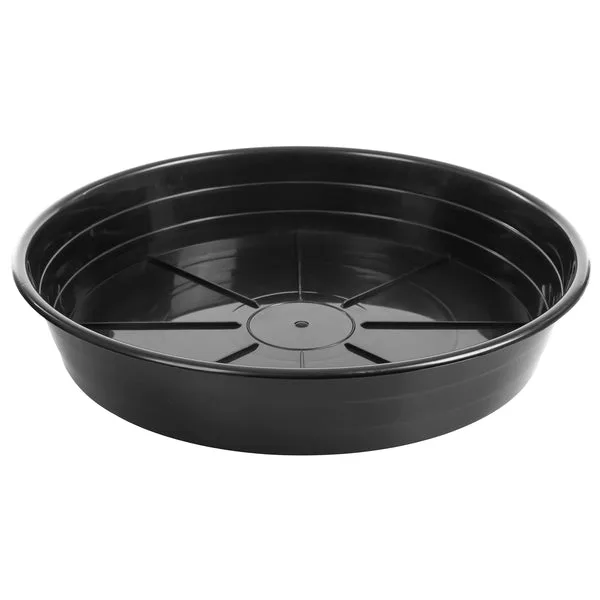 Sunpack 14" Premium Saucer, Black - Image 2