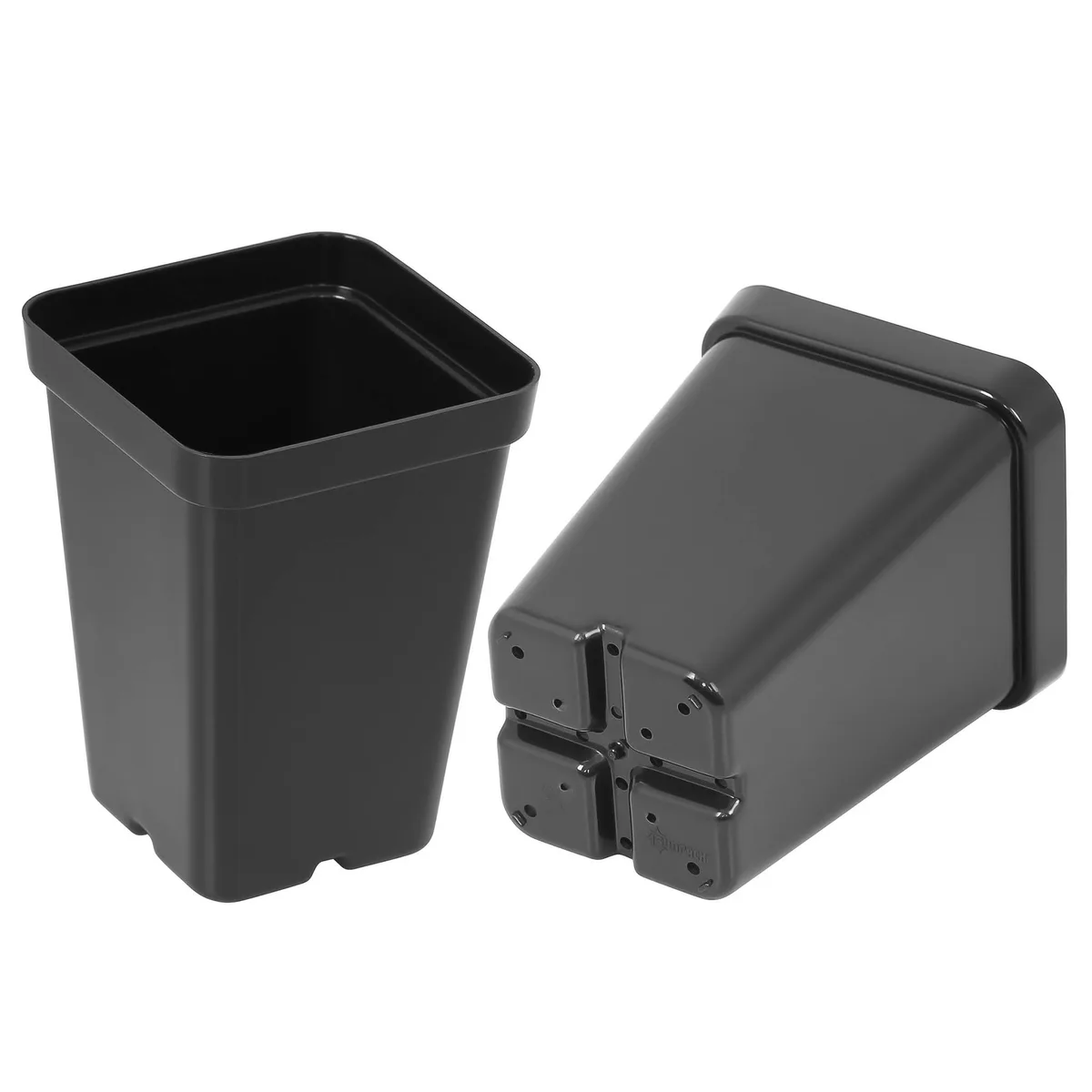Sunpack 2.5" Square Pot, Black - Image 2