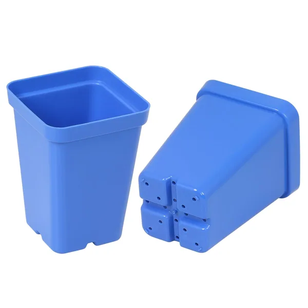 Sunpack Sunpack 2.5" Square Pot, Blue