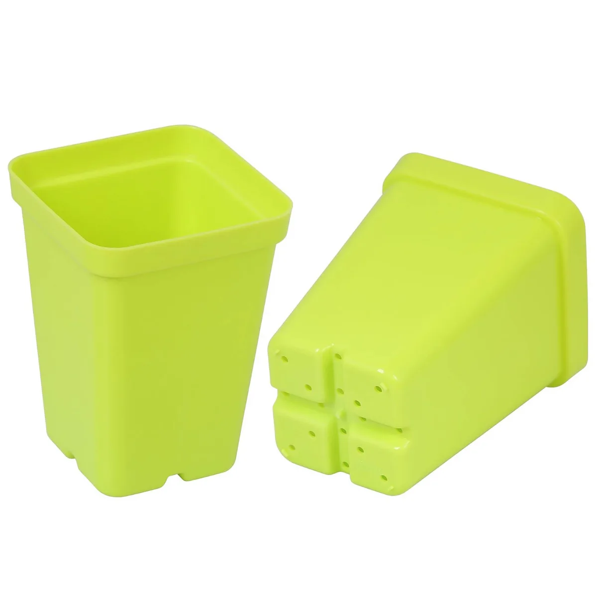 Sunpack 2.5" Square Pot, Lime Green - Image 2