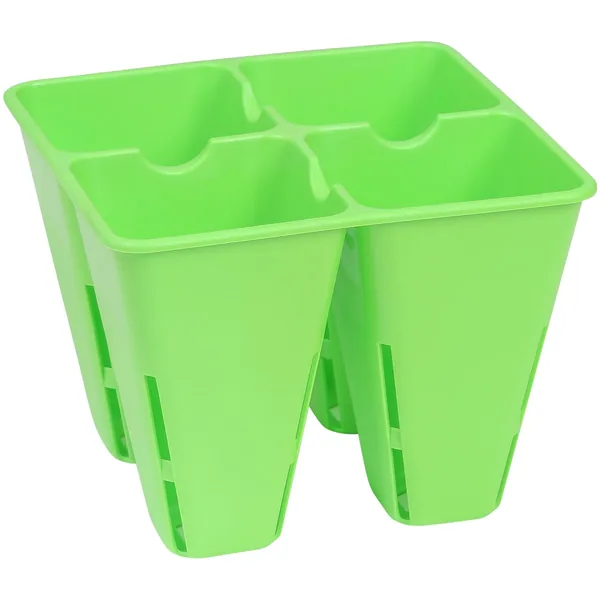 Sunpack 4 Cell Plug Tray Insert Green