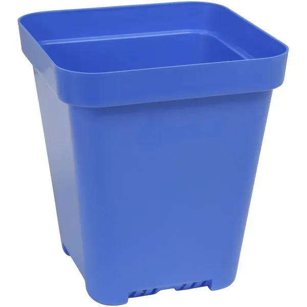 Sunpack 5" Heavy Duty Seed Starting Pot Square Blue - Image 2