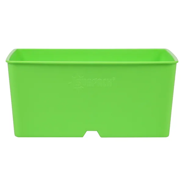 Sunpack Sunpack 5"x5" Heavy Duty Square Pot Green (Pallet of 50)