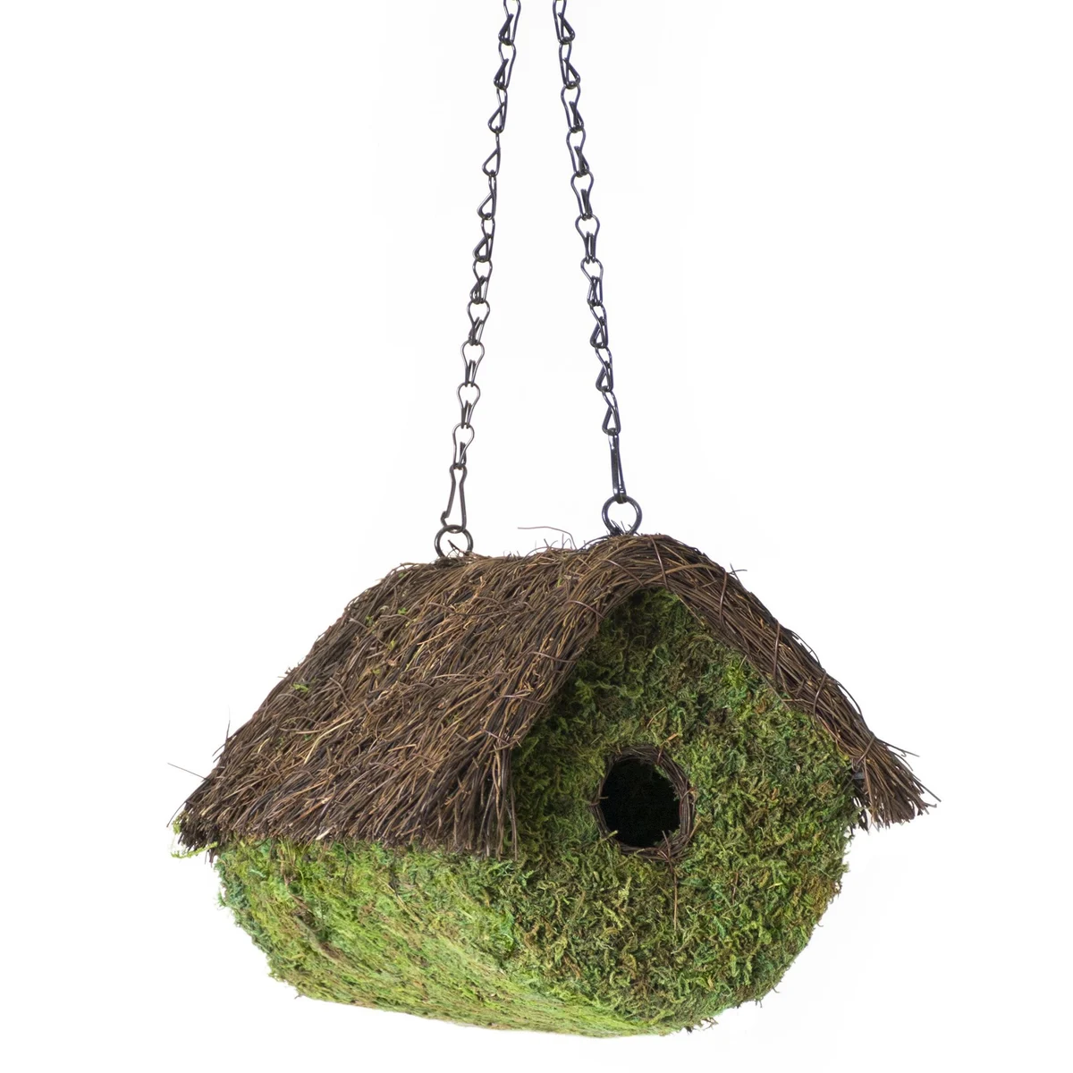 SuperMoss SuperMoss Log Woven Birdhouse