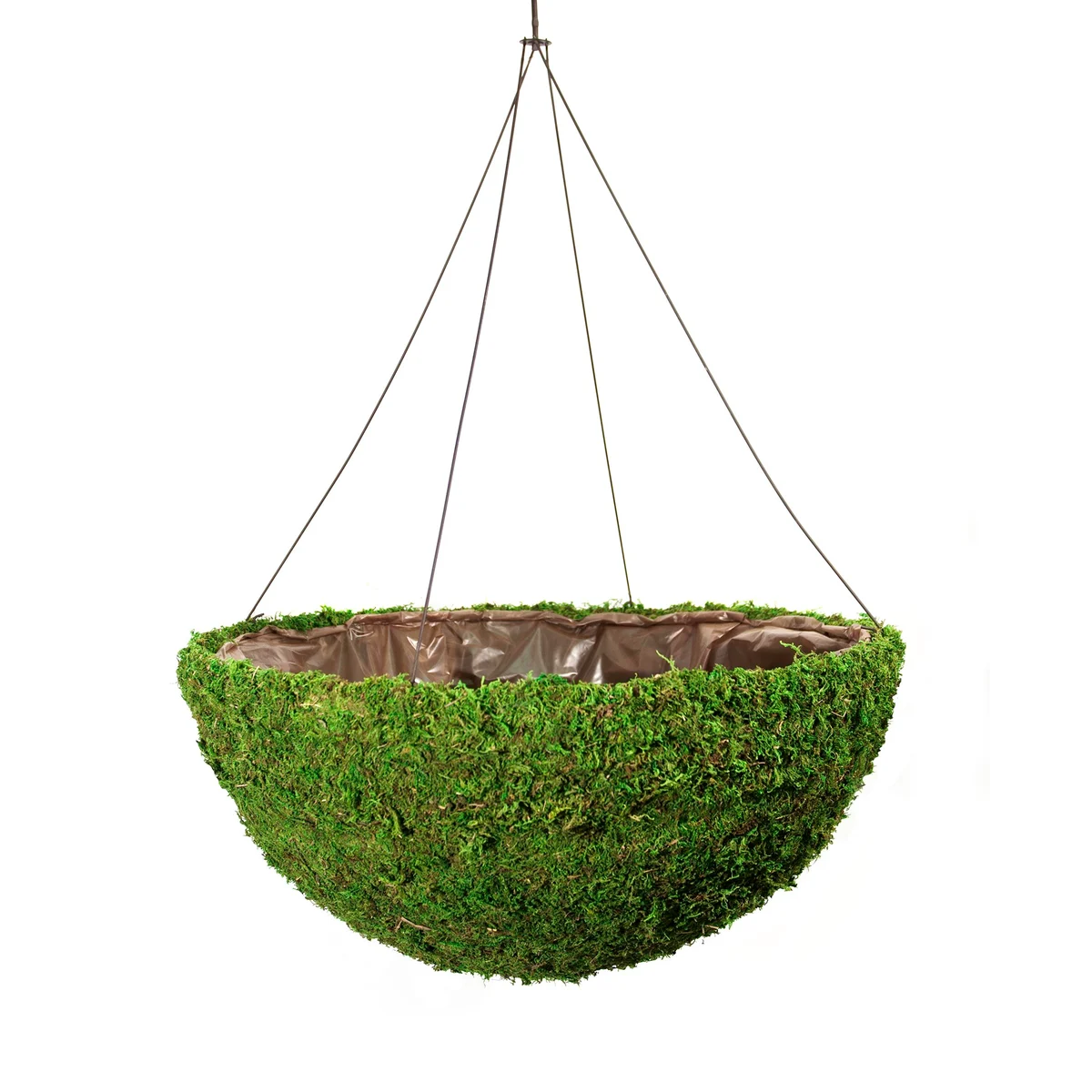SuperMoss SuperMoss MossWeave Round Hanging Basket