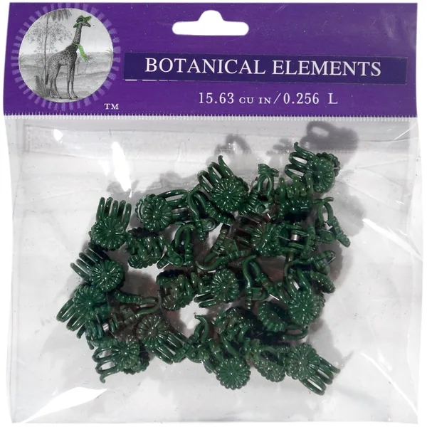 SuperMoss SuperMoss Small Daisy Orchid Clips