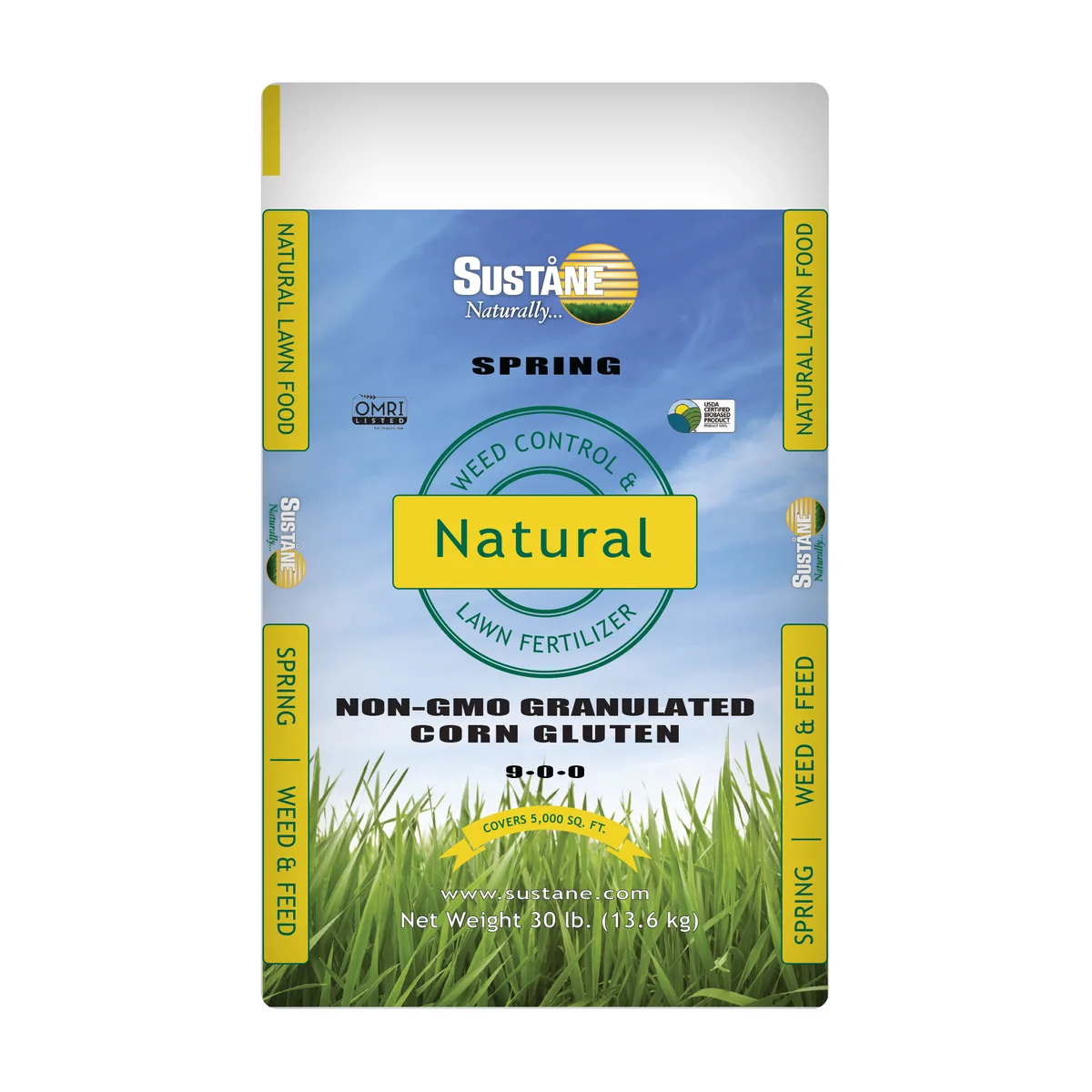 Sustane 30 lbs 9-0-0 Weed & Feed - Image 2