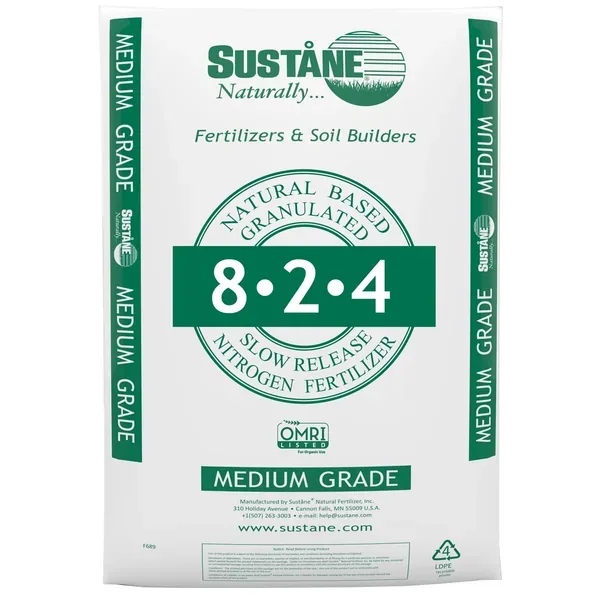 Sustane Natural Fertilizer 8-2-4 Med 50Lb OMRI - Image 2