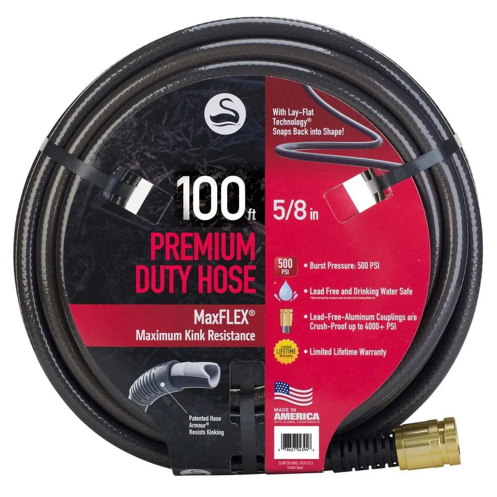 Swan 5/8"x100' X-Flex Heavy Duty Hose — Case of 4 - Image 2