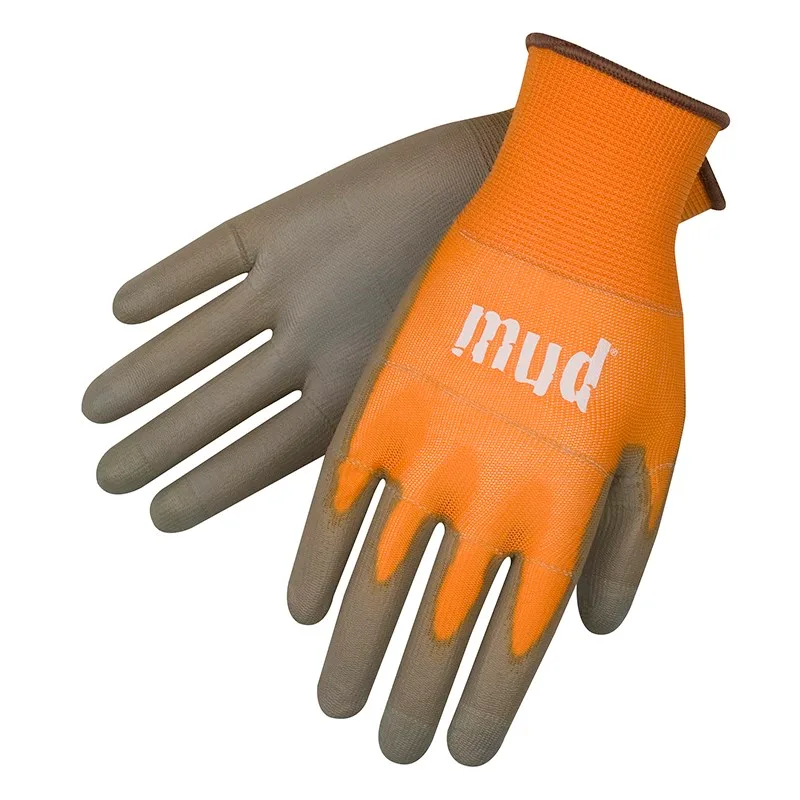 SWI Smart Mud Glove Orange Touchscreen Poly - Image 2