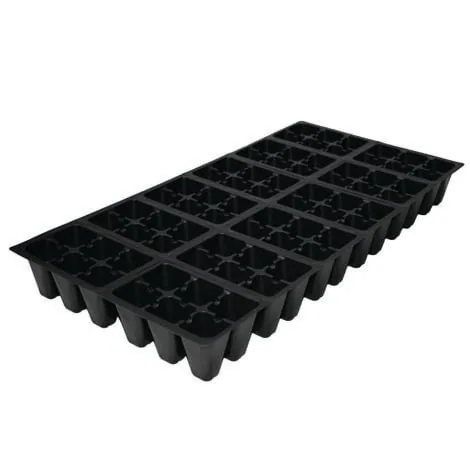 T. O. Plastics 1206 Standard Insert Black St-I-1206 (Case of 100)