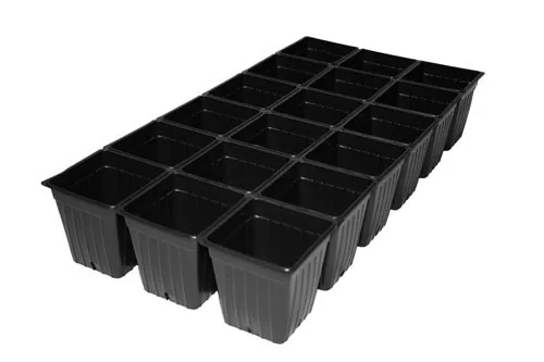 T.o. Plastics T. O. Plastics 1801 Deep Sheet Of Pots 730649C — Case of 50