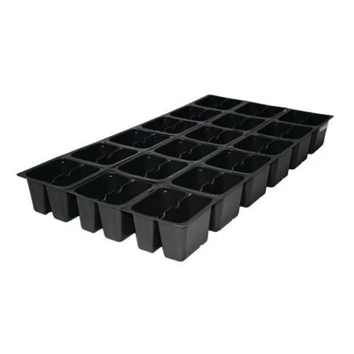 T. O. Plastics 1802 Standard Insert Black St-I-1802 — Case of 100