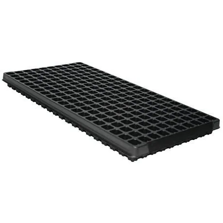T. O. Plastics 200 Square Plug Tray 1.5In 720507C (Case of 50)