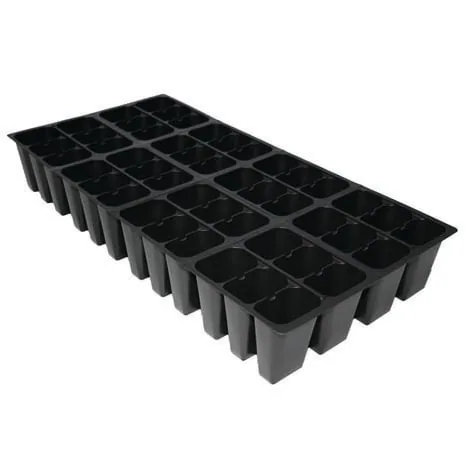 T.O. Plastics 806 Standard Deep Insert Black, St-I-0806-Deep — Case of 100