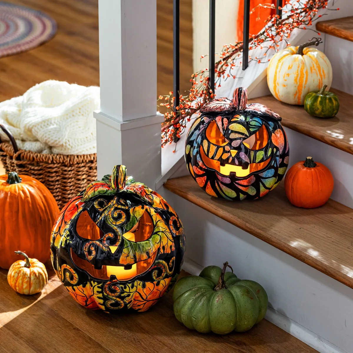 Talavera 10" Pumpkin - Image 2