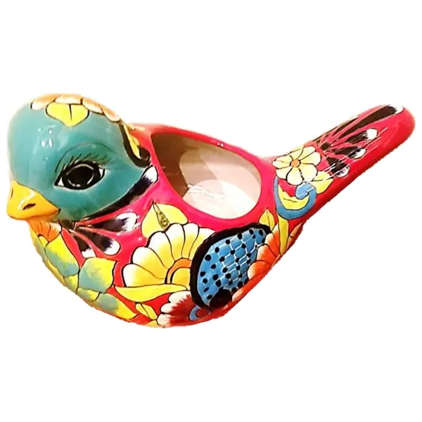 Talavera 14"L Bird Planter