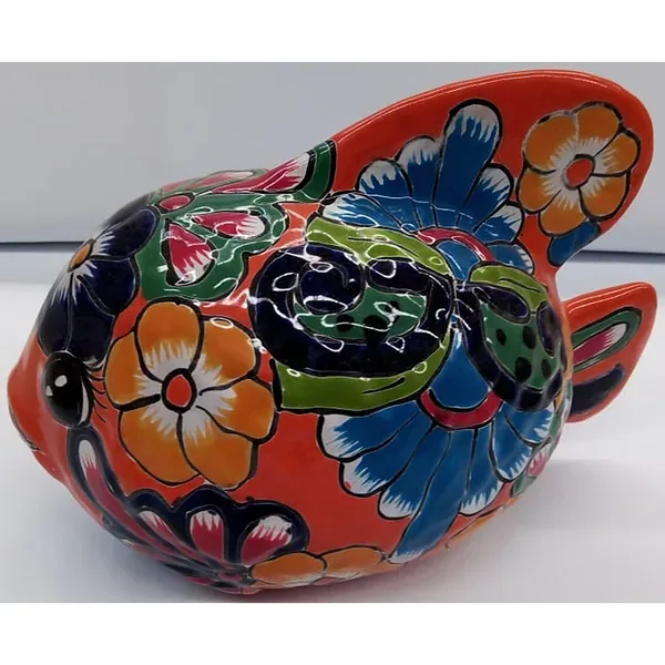 Talavera 7" Globe Fish - Image 2