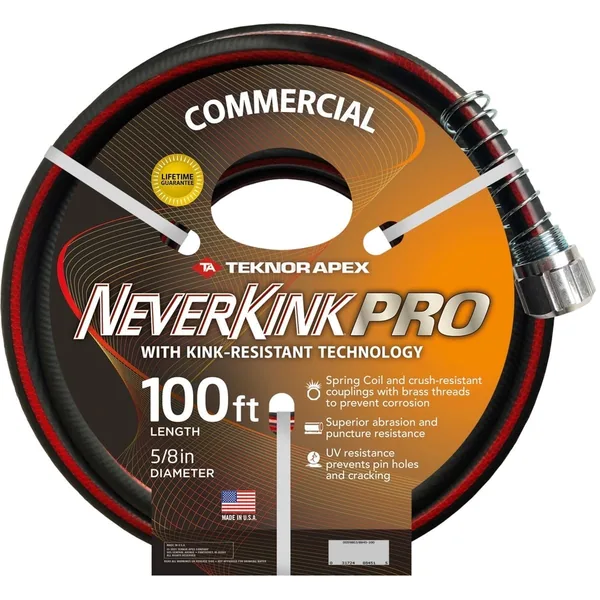 Teknor 5/8"x100' Hose Neverkink Pro Commercial