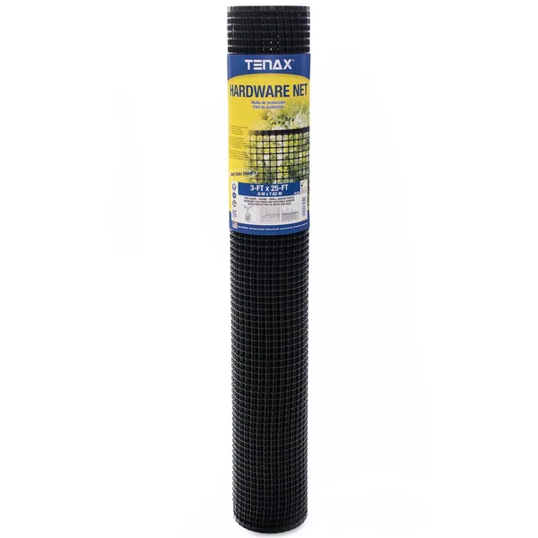 Tenax 3'x25' Hardware Net Black