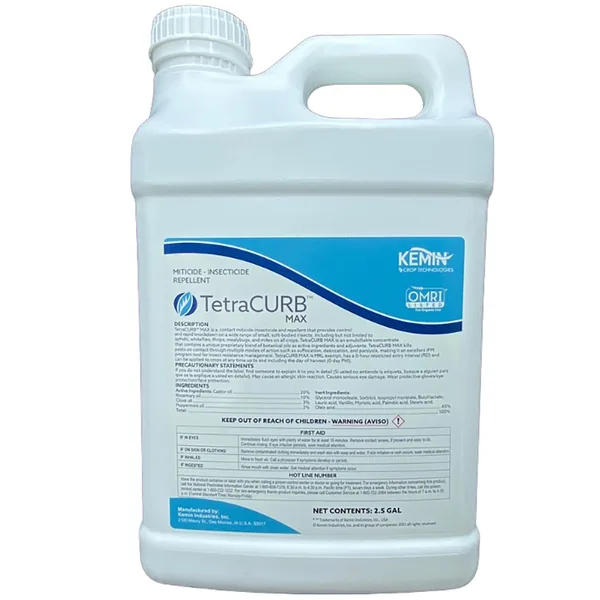 Kemin Industries TetraCURB MAX 2.5Gl OMRI ( Castor, Rosemary, Clove, & Peppermint Oils )