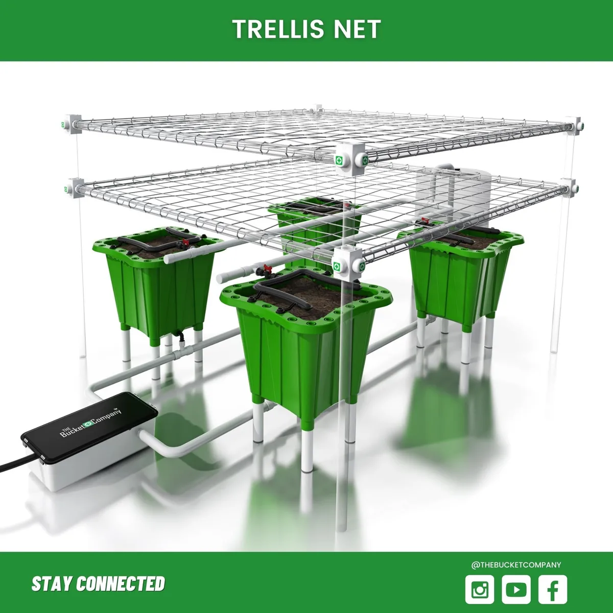 10 Gallon Medical Trellis Growers Kit - Image 2