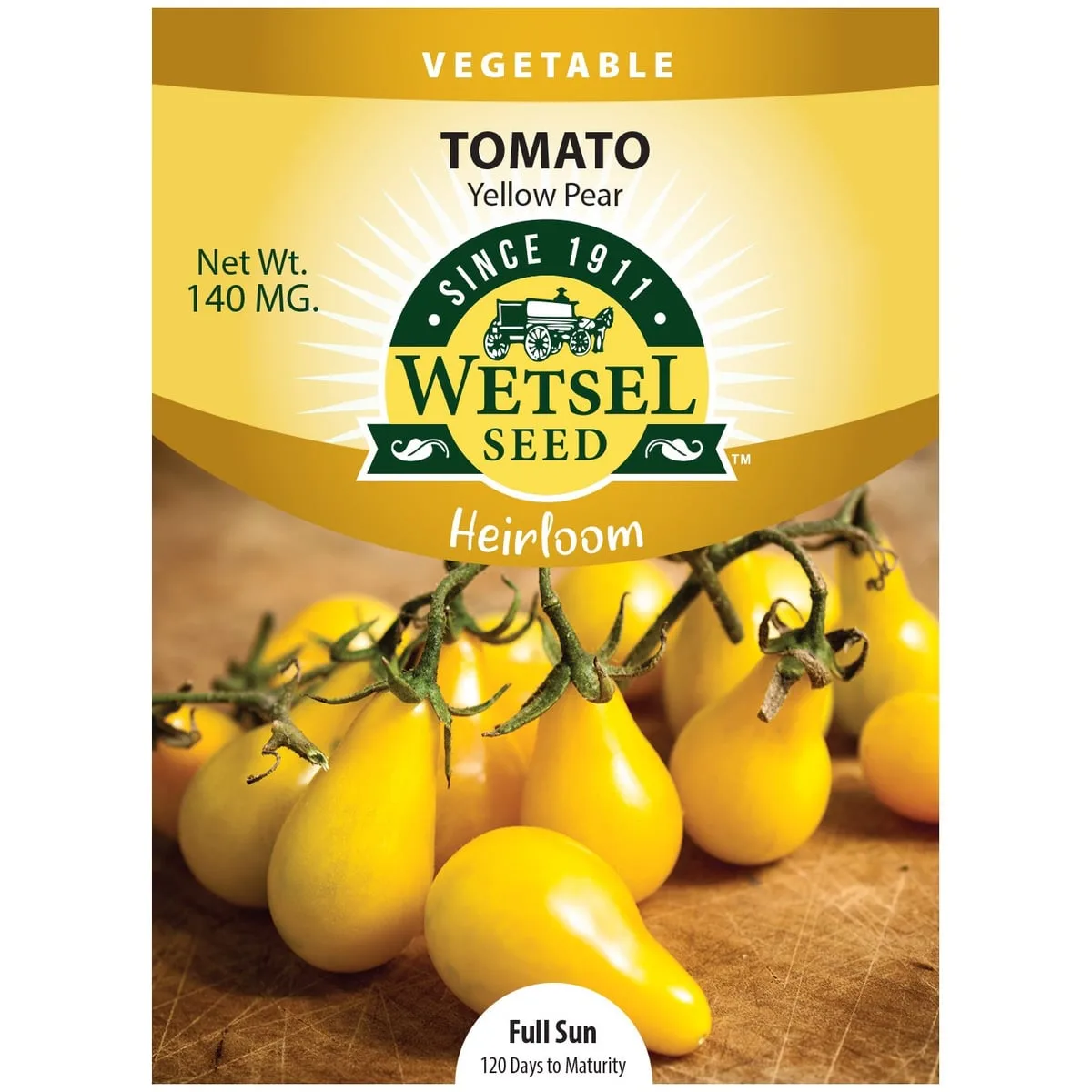 Tomato, Heirloom Tomato Yellow Pear 140mg - Image 2