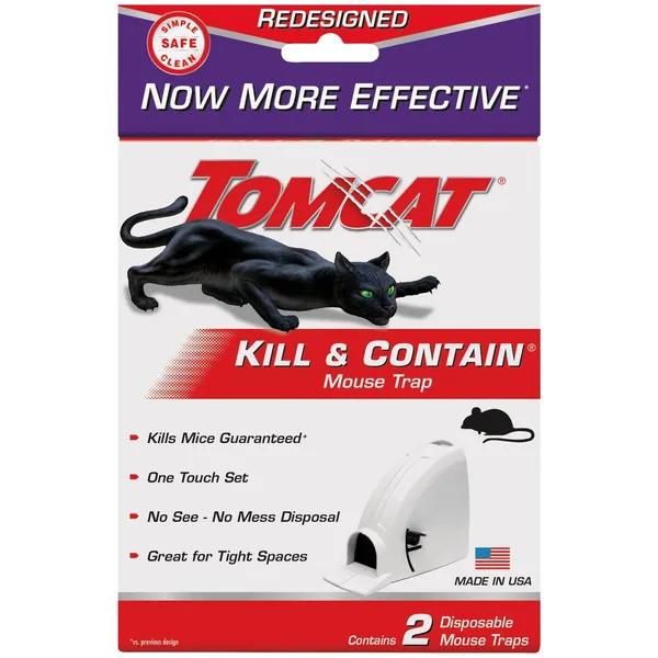The Scotts Tomcat Kill & Contain Mouse Trap 2pk