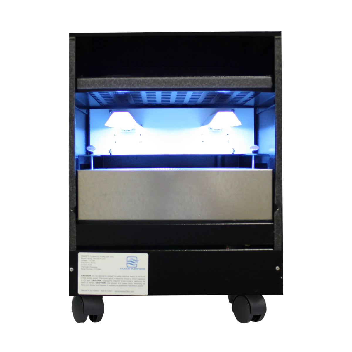TRACS TM250 Air Purifier 3-Stage H13 HEPA Filtration 1,875 sq ft