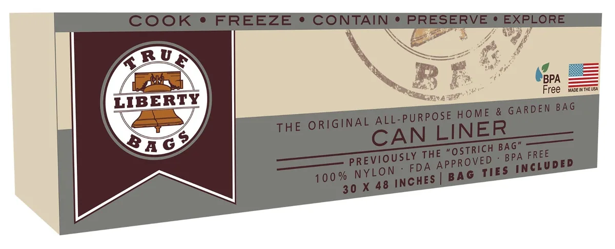True Liberty Ostrich Can Liner 30 in x 48 in (100/pack) - Image 2